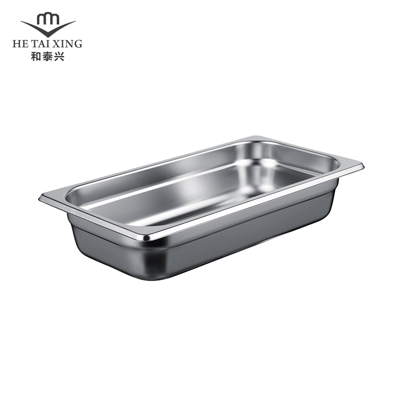 Nihon Catering Gastronorm Pans 1/3 Size 65mm Deep 1 3 Pans for Japanese Restaurant Supply