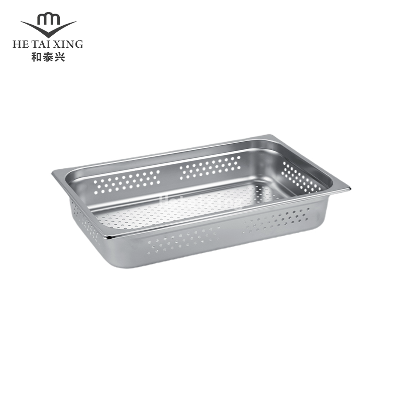 JPN Style Perforated GN Pan 1/1 100mm Deep 1/1 Perforated GN Pan 100