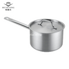 Tri-ply Stainless Steel Saucier Pan Hob And Dishwasher Safe Saucepans