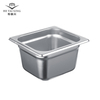 Japan Type Food Serving Gastronorm Container 1/6 Size 100mm Deep Steel And Steam for Equipment And Supplies