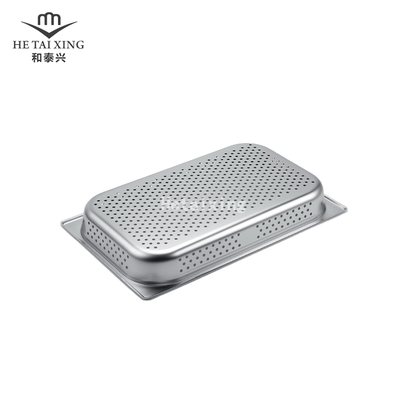 EU Style Perforated GN Pan 1/1 65mm Deep Perforated GN Pan