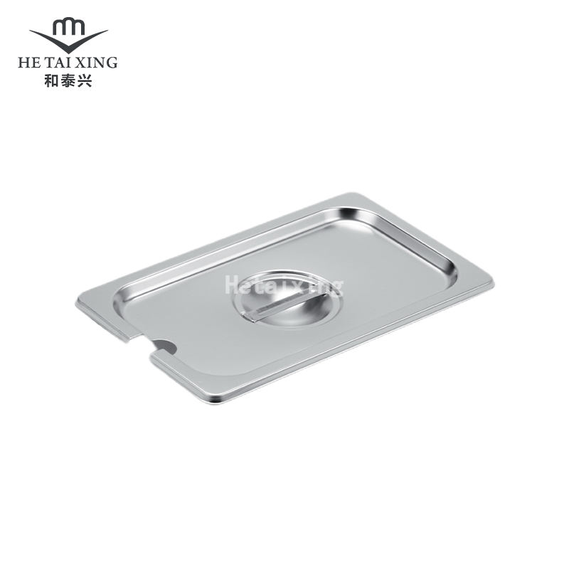 1/4 US Style Slotted Pan Cover for Steam Table Pans
