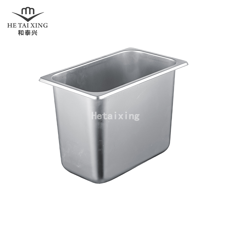 US Type Gastronorm Containers 1/4 Size 200mm Deep Safest Food Storage Containers for City Restaurant Supply