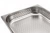 EU Style Perforated GN Pan 1/1 55mm Deep Stainless Steel Perforated Food Pan
