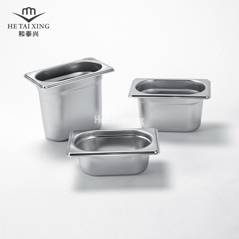 Gastronorm Food Container 1/9 Size 65mm Deep 9 Pans for Hotel & Restaurant Supply